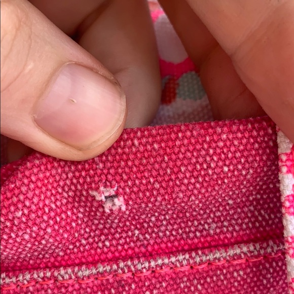 Striped block print backpack Vineyard Vines. - Picture 5 of 6